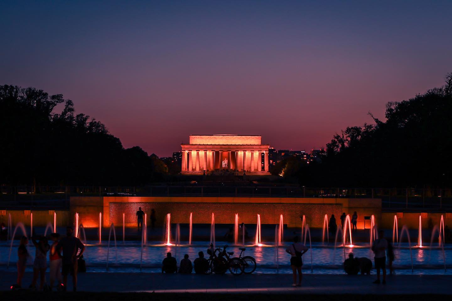 @jonahmanningphoto - Lincoln Memorial ao pôr do sol