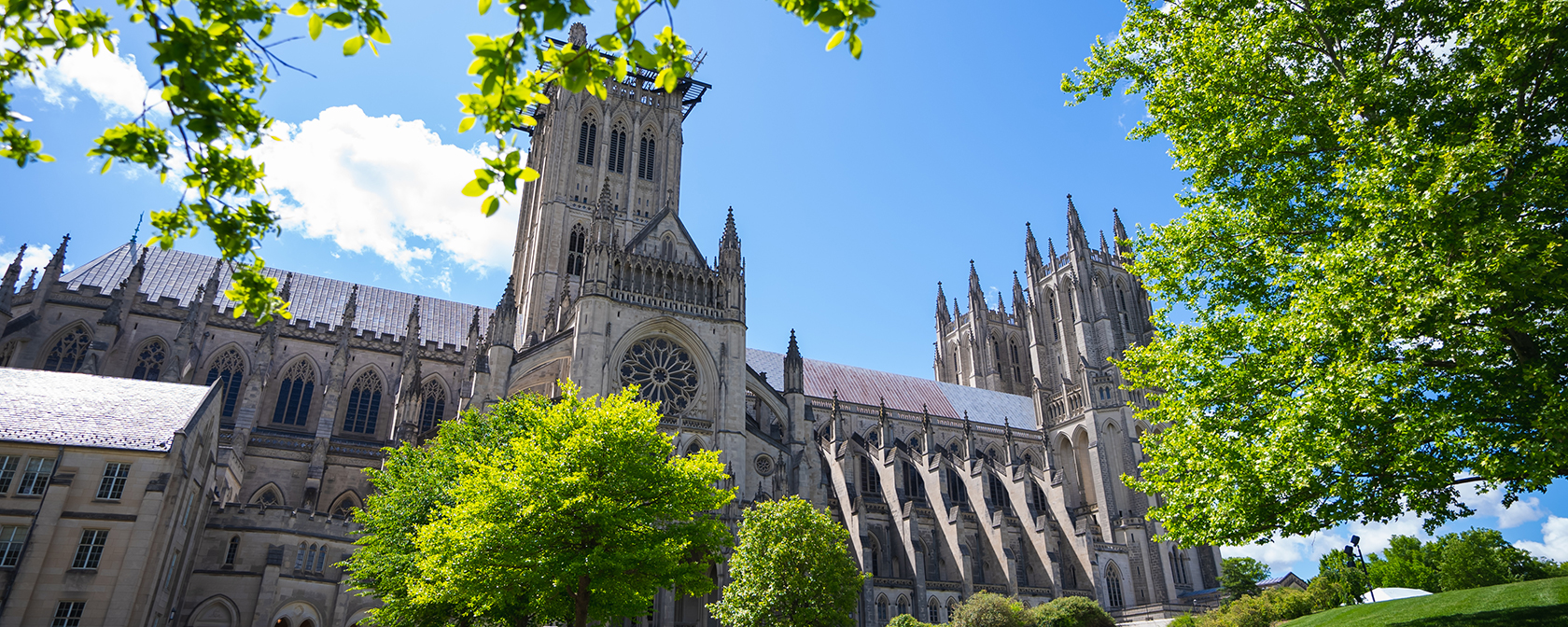 Exterior de la Catedral Nacional de Washington