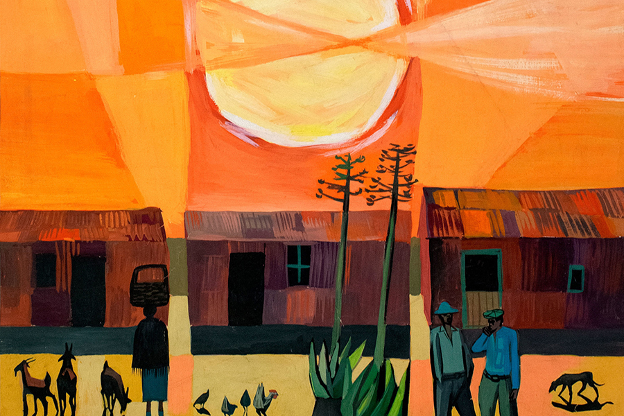 Artwork featured as part of "African Modernism in America"
