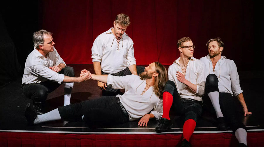 Photo from "The Improvised Shakespeare Company" stage production 