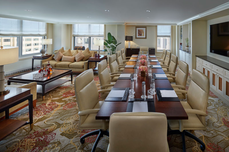 The Club Room at the Mandarin Oriental, Washington, DC - The best small meeting and event spaces in DC
