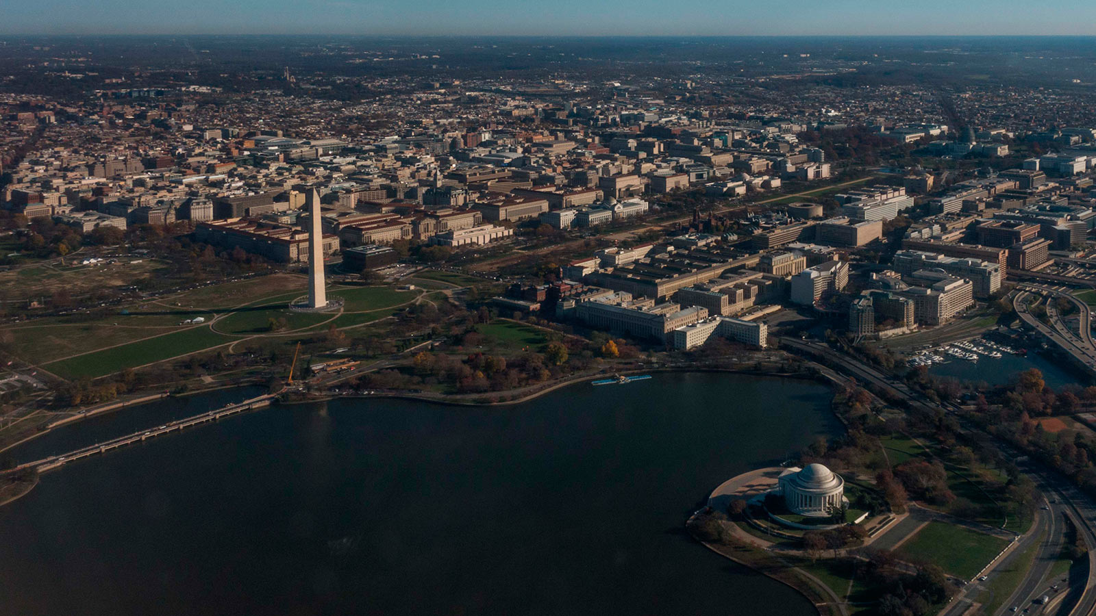 Washington, DC Aerial View