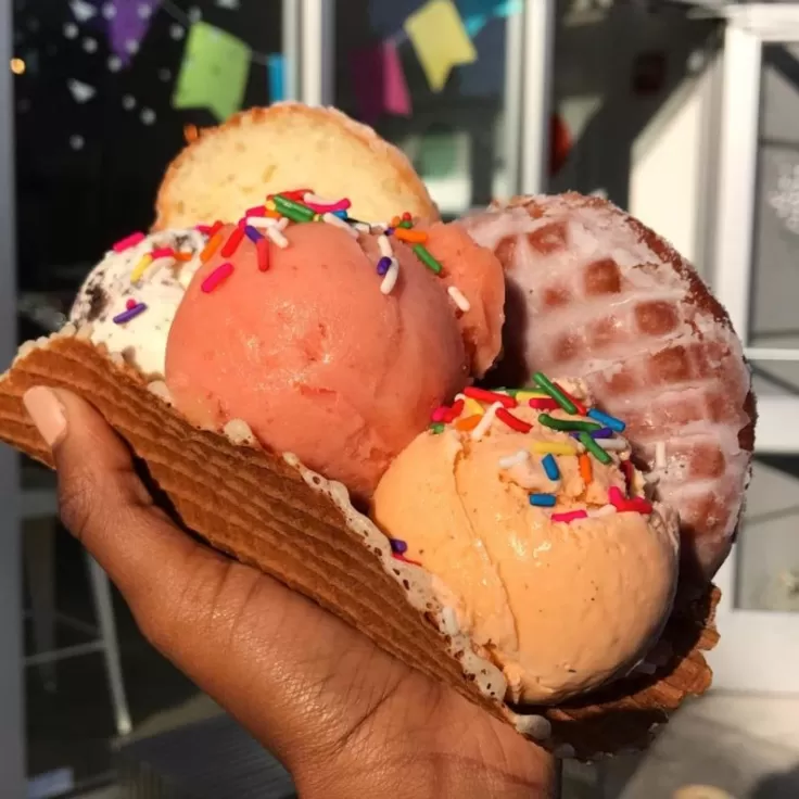 @icecreamjubilee - Ice Cream Taco from Ice Cream Jubilee - Best Ice Cream in Washington, DC