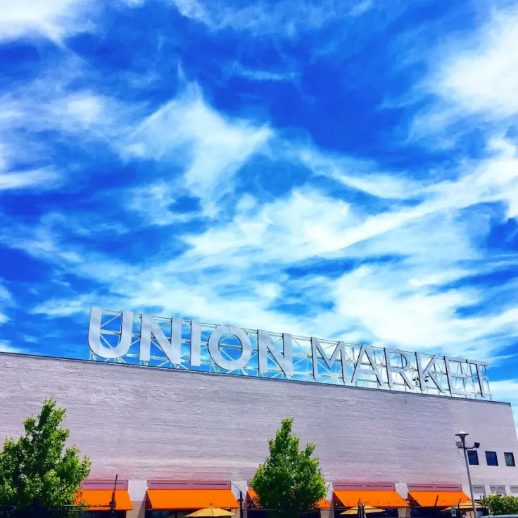 @junebugdesignsltd - Main entrance at Union Market in NoMa - Things to do in Washington, DC