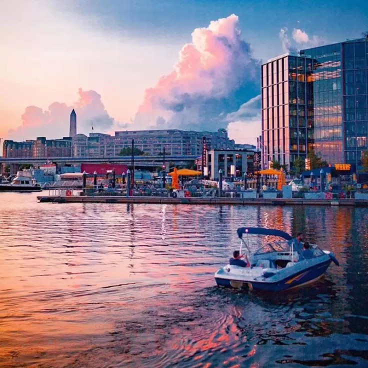 @seanshootsshots - Summer sunset boating at The Wharf on the Southwest Waterfront - Summer activities in Washington, DC