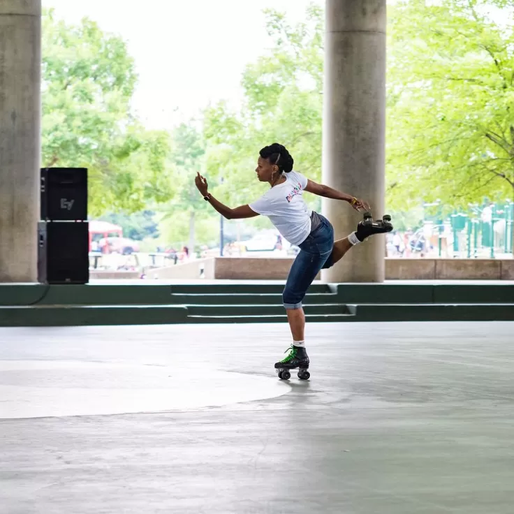 anacostia park roller skater