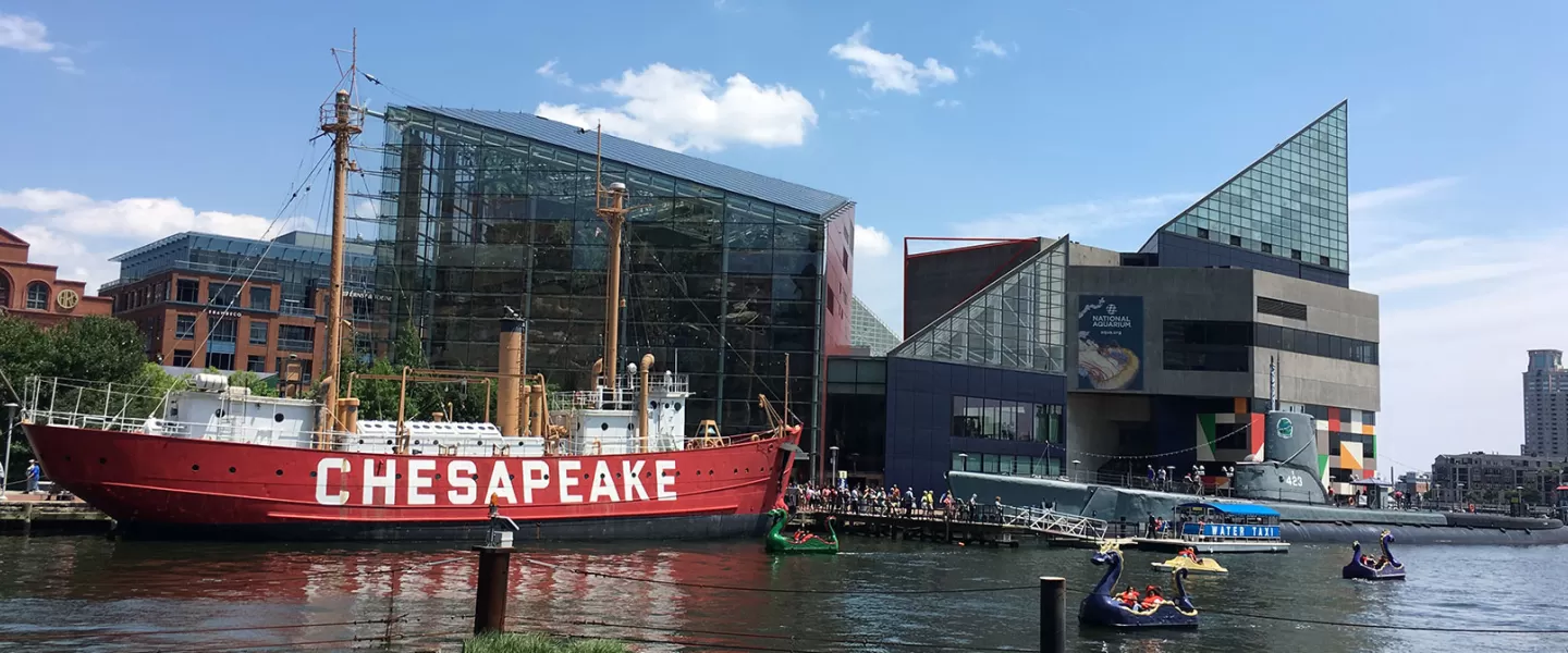 Waterfront in Baltimore, Maryland