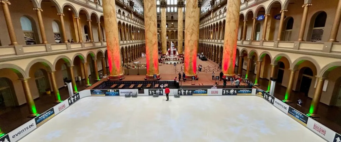 Winter Skate Spectacular at the National Building Museum