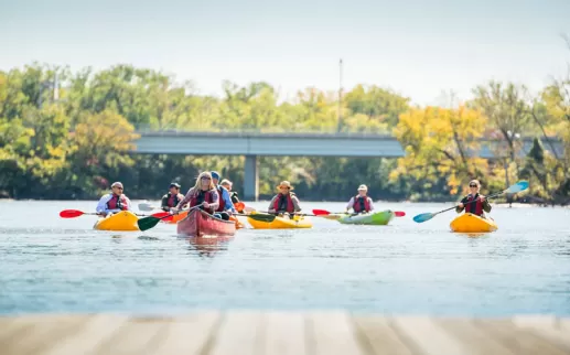 Kayaking on the Capitol Riverfront - Family Friendly and Waterfront Activities in Washington, DC
