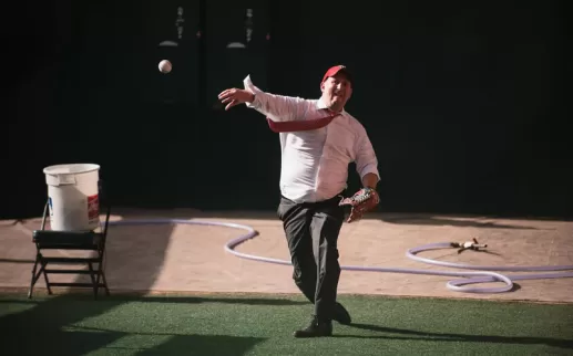 Unique meeting breaks in Washington, DC - Meeting and event at Nationals Park bullpen
