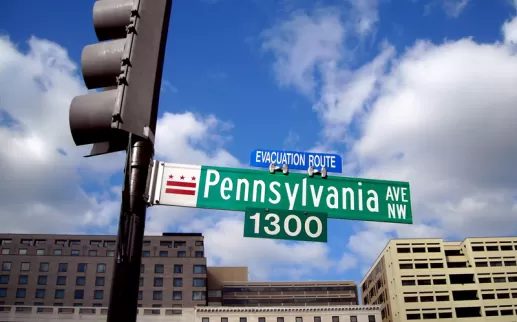 Washington, DC Safety Information - Pennsylvania Avenue Evacuation Route
