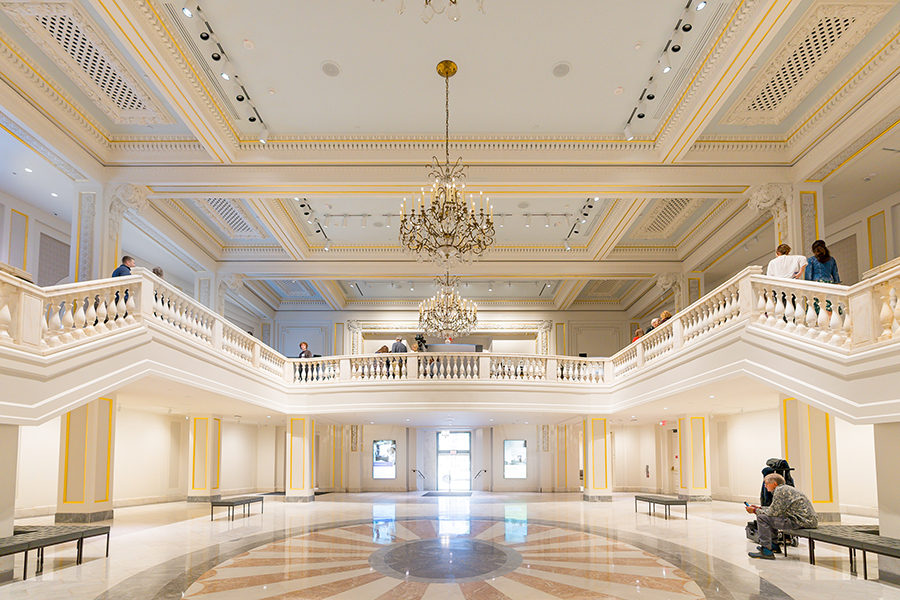 Interior of the National Museum of Women in the Arts