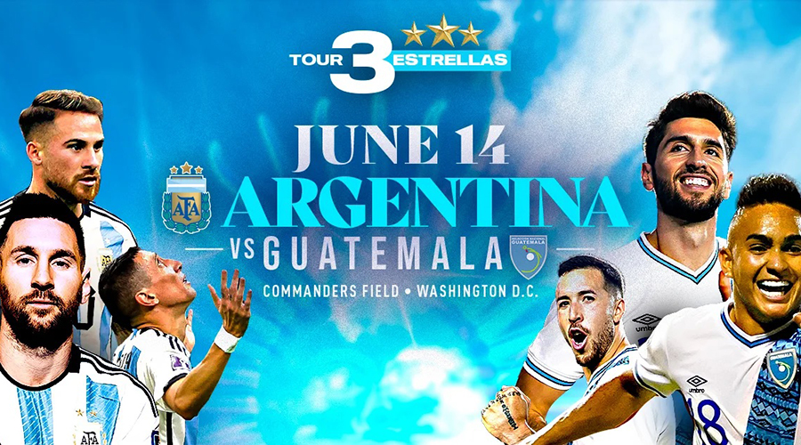 Argentina vs. Guatemala National Soccer Teams 