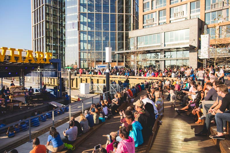 Family friendly daytime concert at The Wharf on the Southwest Waterfront - Family friendly activities in Washington, DC