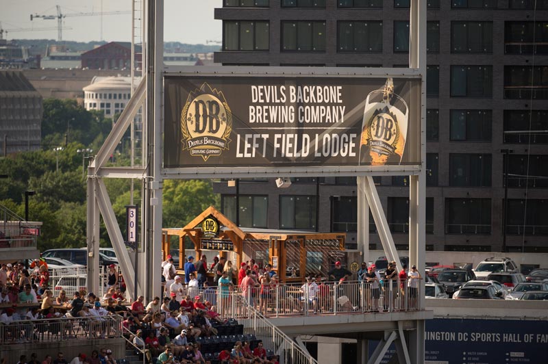 Devil's Backbone Left Field Lounge - Where to drink at Nationals Park in Washington, DC