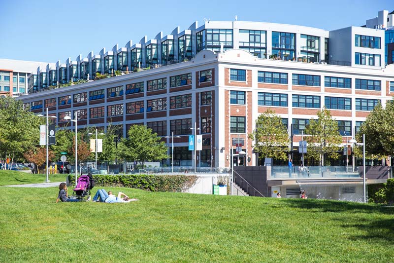 Family picnic in Yards Park on the Capitol Riverfront - Things to do this summer in Washington, DC