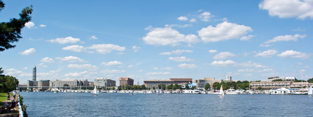 Washington DC skyline from Hains Point