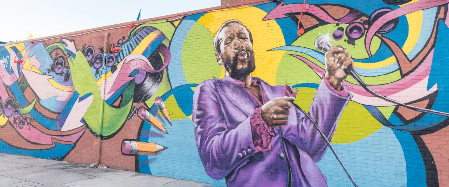 Marvin Gaye Mural