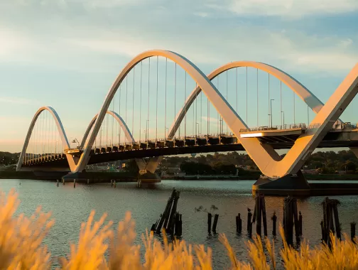 Frederick Douglass Bridge into Washington, DC