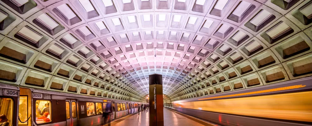 Foggy bottom metro station