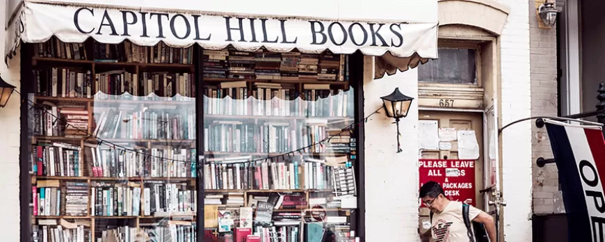 Capitol Hill Books store front